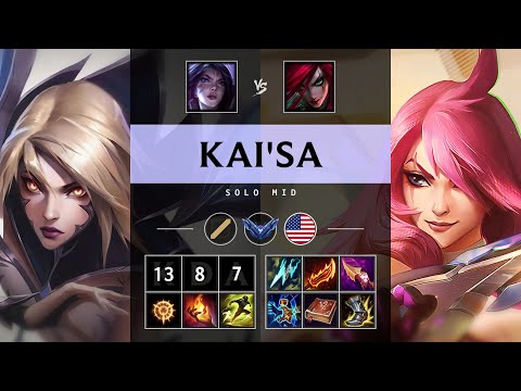 Kai'Sa Mid vs Katarina - NA Diamond Patch 25.09