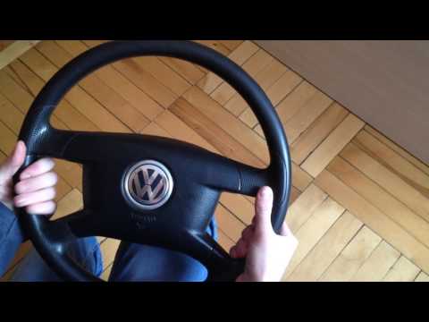 Як зняти подушку з руля Vw Caddy і Vw T5
