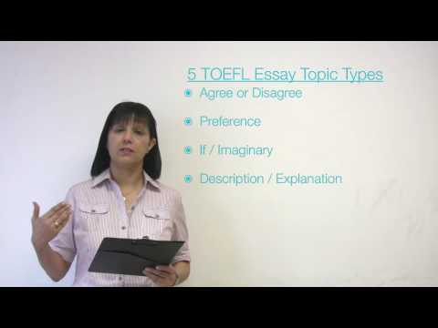 TOEFL Essay Types & Essay Patterns