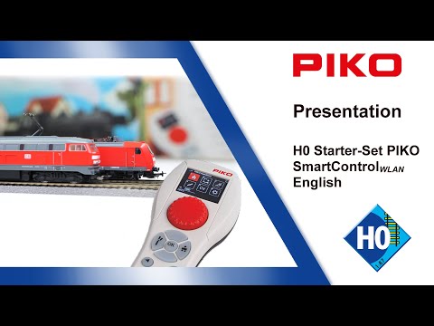 PIKO [V139] PIKO SmartControl WLAN Starter-Set Presentation #59014 - English