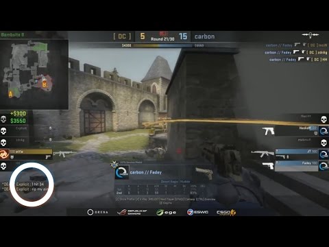 ESWC SA Qualifiers: Fadey vs Damage Control - DEAGLE 4K