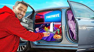 مقلبت فيرفول وسويت غرفة العاب داخل سيارته ????????