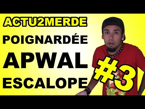 ACTU2MERDE #3 - POIGNARDÉE, APWAL ET SCALOPE