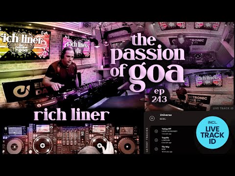 Rich Liner - The Passion Of Goa, ep. 243 | DJ-Set (60 min.) - Progressive Trance DJ-Mix