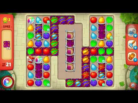 Gardenscapes Level 5992 (Hard Level)