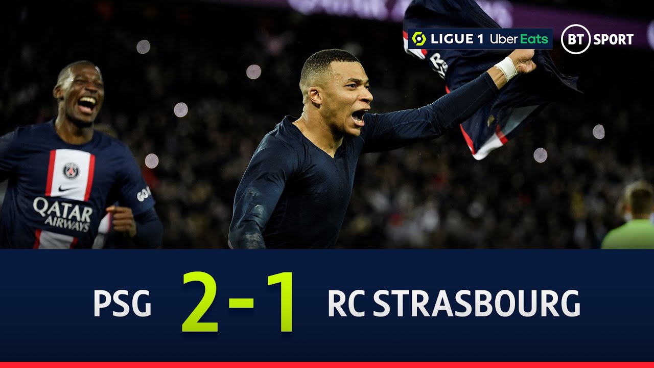 Paris Saint Germain vs Strasbourg highlights