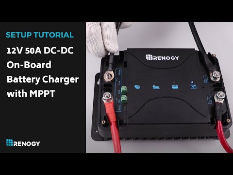 Renogy 12V 50A DC-DC On-Board Battery Charger with MPPT