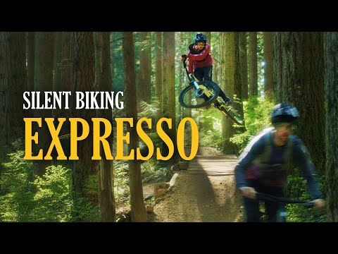Silent Biking Expresso on Mt. Fromme in North Vancouver