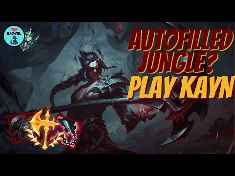 AUTOFILLED JUNGLE? PLAY KAYN | KAYN GUIDE SEASON 11 | LEAGUE OF LEGENDS