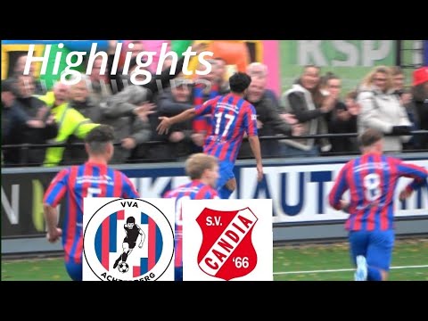 #highlights #derby VVA Achterberg - sv Candia'66.