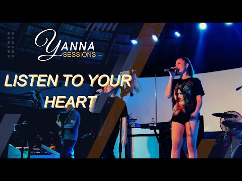 LISTEN TO YOUR HEART - Roxette | Live stage cover by Antidote band + Yanna Sessions