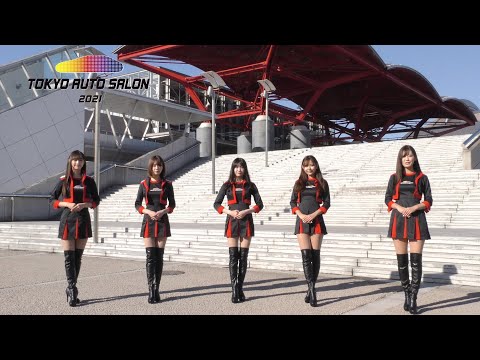 美女が東京オートサロン2021バーチャル開幕を宣言