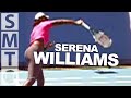 Serena Williams - Serve Practice Slow Motion and Normal Speed