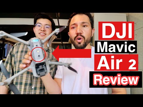 DJI MAVIC AIR 2 REVIEW [DJI Mavic Air 2 flight test] DJI Mavic Air  2 unboxing hands on