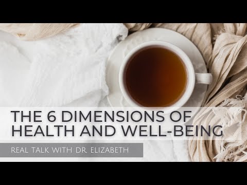 The 6 dimensions of health and well-being | Real Talk with Dr. Elizabeth Rodgers