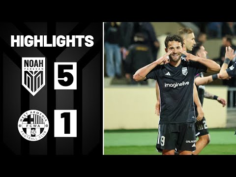 Noah 5-1 West Armenia (Fastex Premier League, Round 25) | Highlights