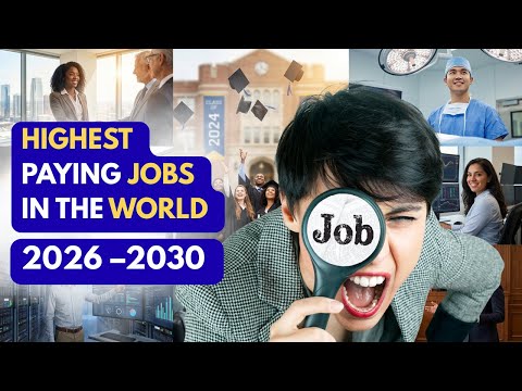 Top 10 Highest Paying Jobs in the World in 2026 #futurejobs #jobs #jobsearch #career #bestjob