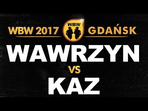 Kaz 🆚 Wawrzyn 🎤 WBW 2017 Gdańsk (1/4) Freestyle Battle