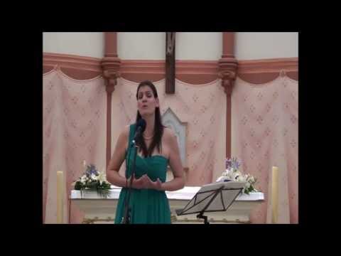 Soprano Catherine Soeiro - Le Psaume de la Création - Cérémonie Mariage église