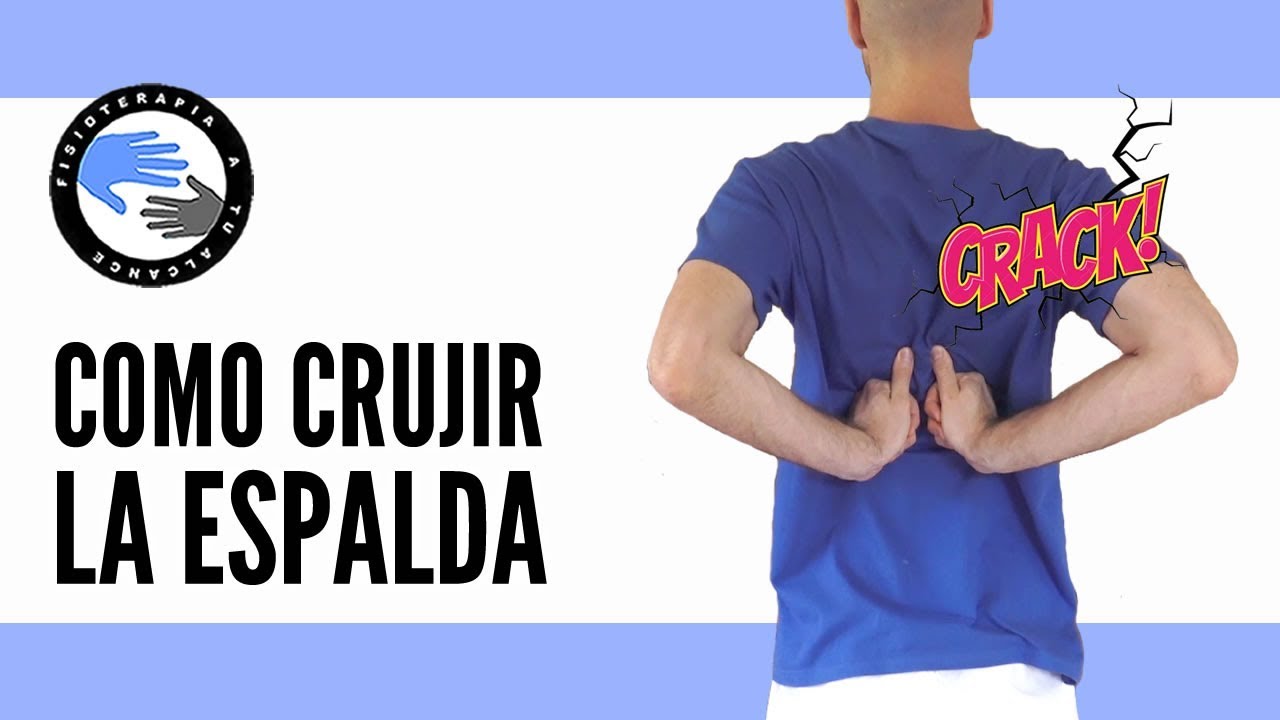 5 maneras de crujir tu espalda en casa