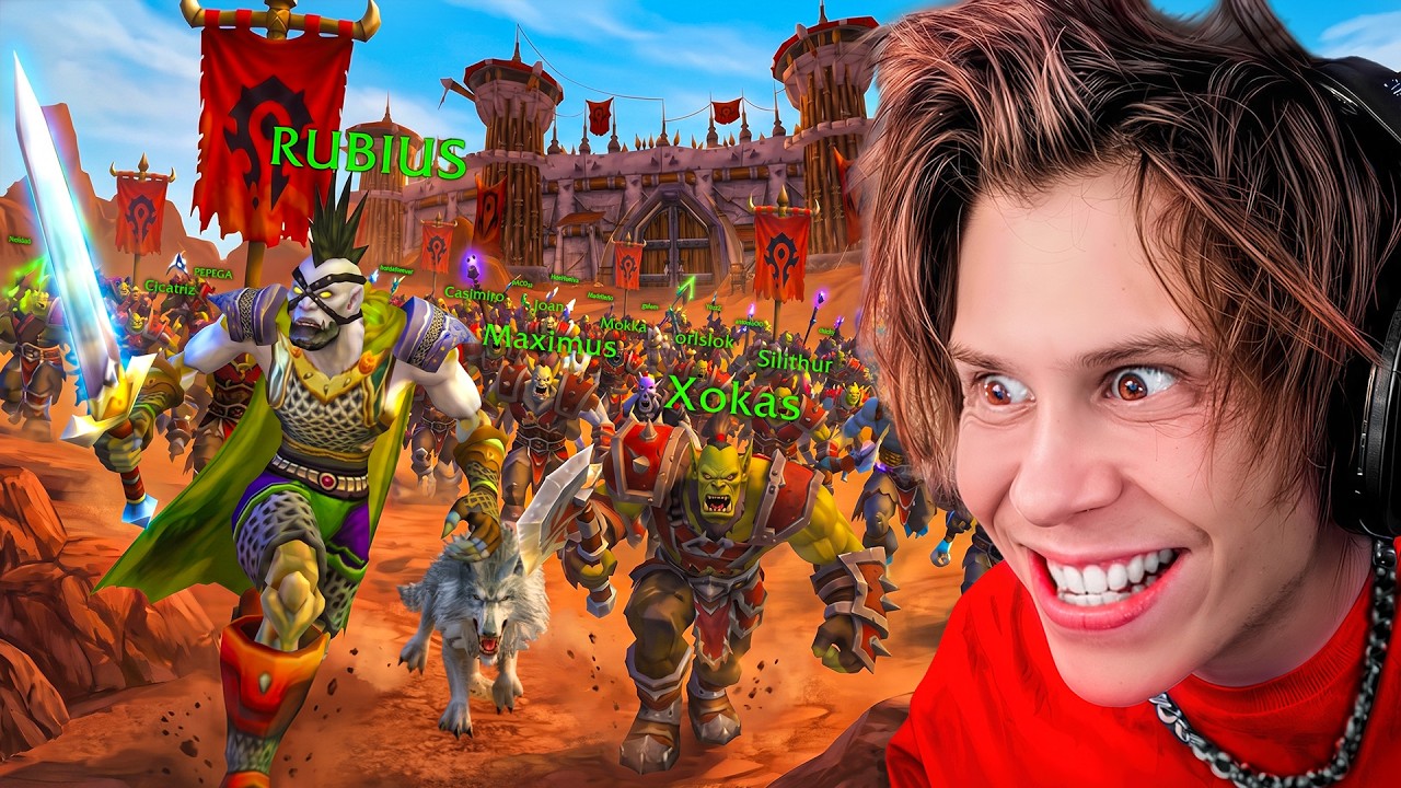 Reuní a 1.000 Jugadores Para Invadir en WoW