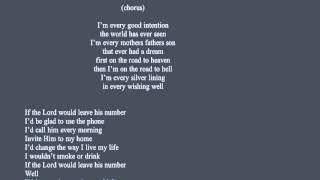 Tom Scullin Lyrics (Music Lost): Every Good Intention