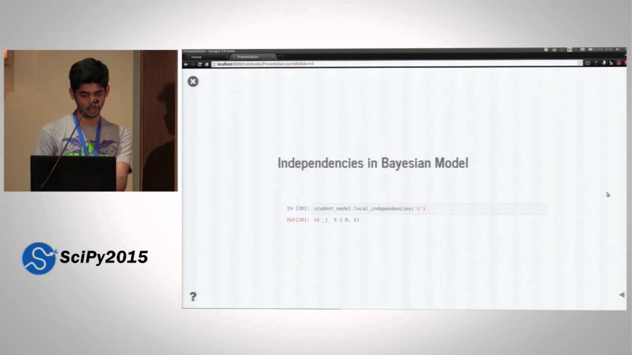pgmpy   Probabilistic Graphical Models using Python | SciPy 2015 | Ankur Ankan & Abinash Panda