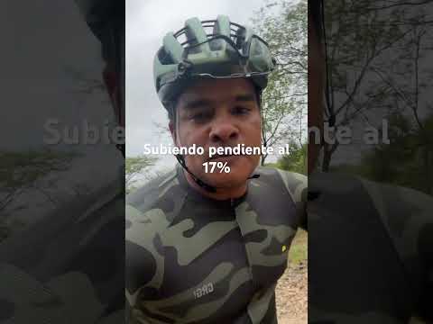 Subiendo pendiente al 17% ruta, San Juan Del Cesar, La Guajira hacia vereda platanal #mtb #cycling