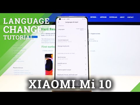 How to Change Language in XIAOMI Mi 10 – System Dictionary