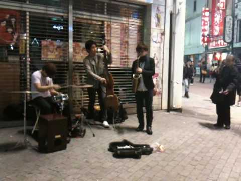 Japanese Jazz on Tokyo streets
