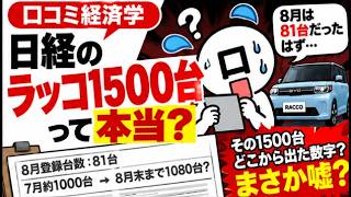 【速報】BYDラッコ「1500台突破」にコメント欄騒然…「その数字どこから？」