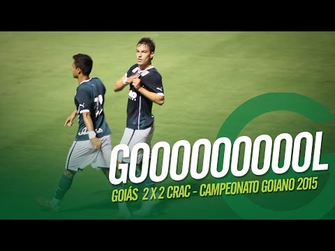 GOLS - Goiás 2 x 2 Crac - Campeonato Goiano 2015