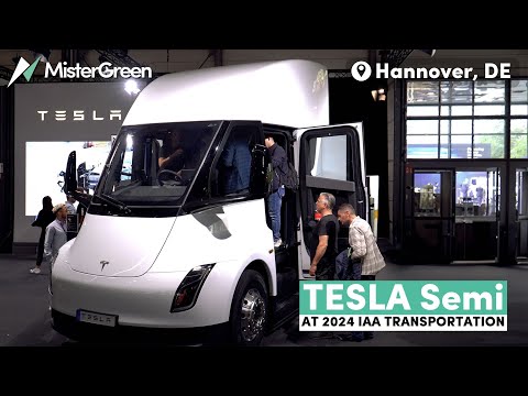 Tesla Semi Truck at 2024 IAA Transportation in Hannover!