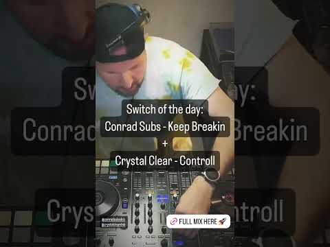 SOTD: Conrad Subs - Keep Breakin + Crystal Clear - Controll #drumbass #drumandbasshead