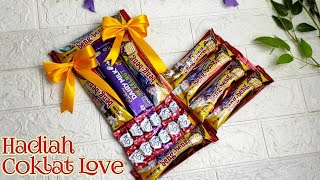 Download lagu Hadiah Bentuk Love Coklat Beng beng Campur || Chocolate Love Gift mp3
