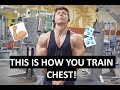 Secrets To A BIG Chest! | Natural Men's Physique Bodybuilder | Full Workout