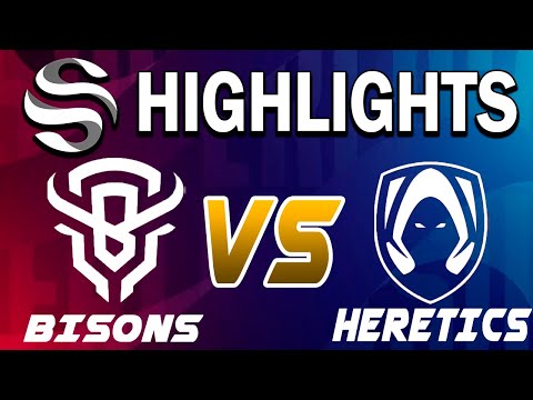 BISONS VS HERETICS HIGHLIGHTS - LEAGUE OF LEGENDS - SUPERLIGA - JORNADA 16