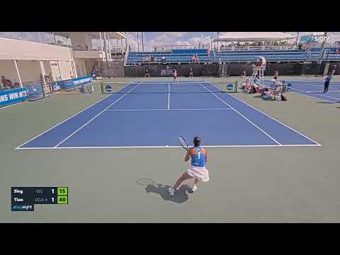 Maddy Sieg v Fangran Tian - 26.5.23 (incomplet)