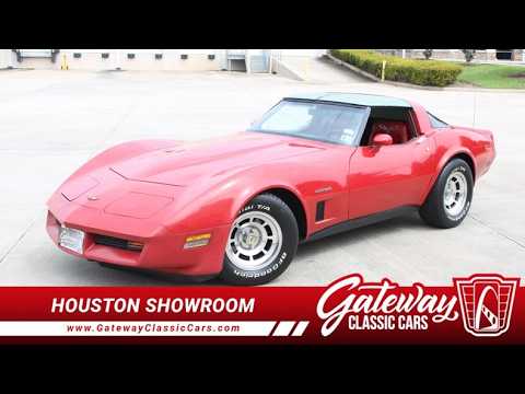 1982 Chevrolet Corvette (CC-2091687) for sale in Houston, Texas