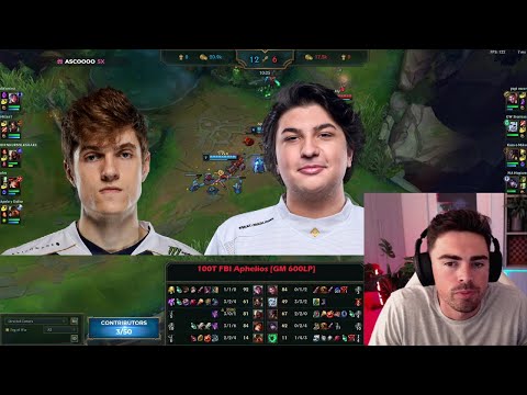 Midbeast on Team Liquid vs Mad Lions (EU vs NA)