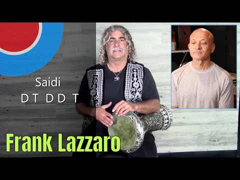 Darbuka Lesson by Frank Lazzaro - Saidi Rhythm