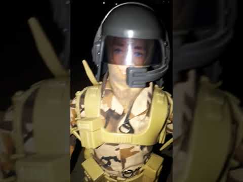 Vintage Action man ground assault