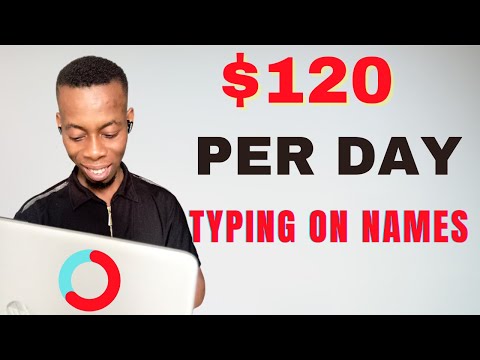 Make US$120 Per Day Typing Names Online Worldwide In 2024 - I Tried it! Smart money tactics