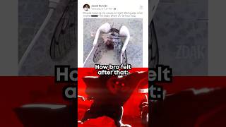 Bro showed no mercy ☠️