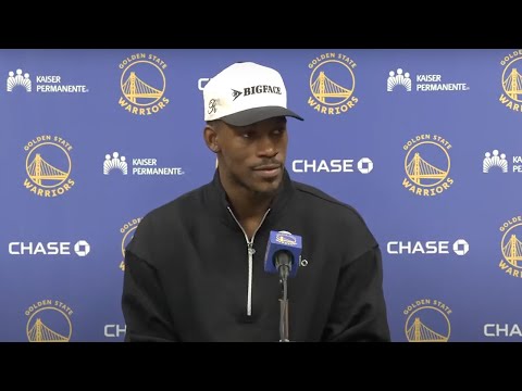 我非常感謝德雷蒙德"--吉米-巴特勒對他與勇士隊的首場比賽作出反應 ('I am very thankful for Draymond' - Jimmy Butler reacts to his first game with the Warriors)