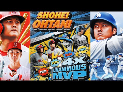4 MVPs. 1 Shohei Ohtani. 🦄 (MVP highlights from 2021, 2023, 2024, AND 2025!) 😱 | 大谷翔平ハイライト