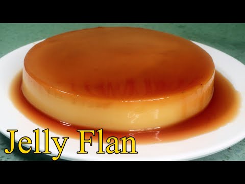 Jelly Flan | Leche Gulaman | How To Make A Creamy Jelly Flan