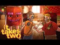 Can 2 Idiots Beat It Takes Two
