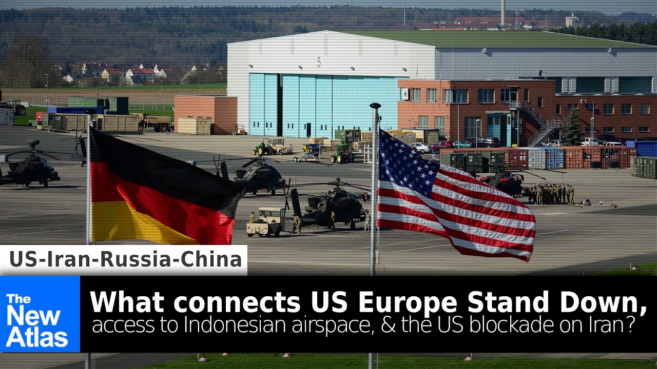 What Connects US-Europe Stand Down, Access to Indonesian Airspace, & the US Blockade on Iran?