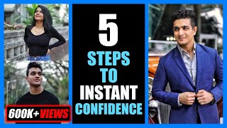 Instantly Become More CONFIDENT In Life - 5 Step Confidence Boost | BeerBiceps Mental Fitness